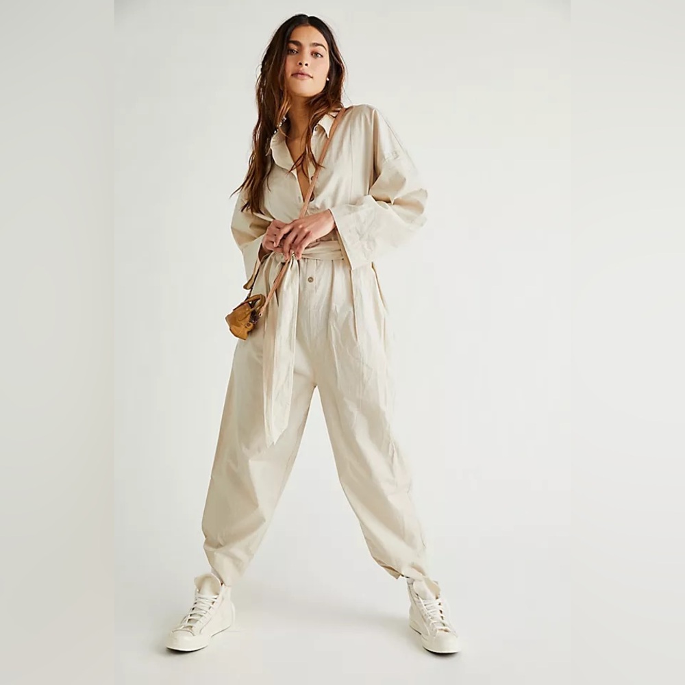 Free People Cameron Shirt One Piece
